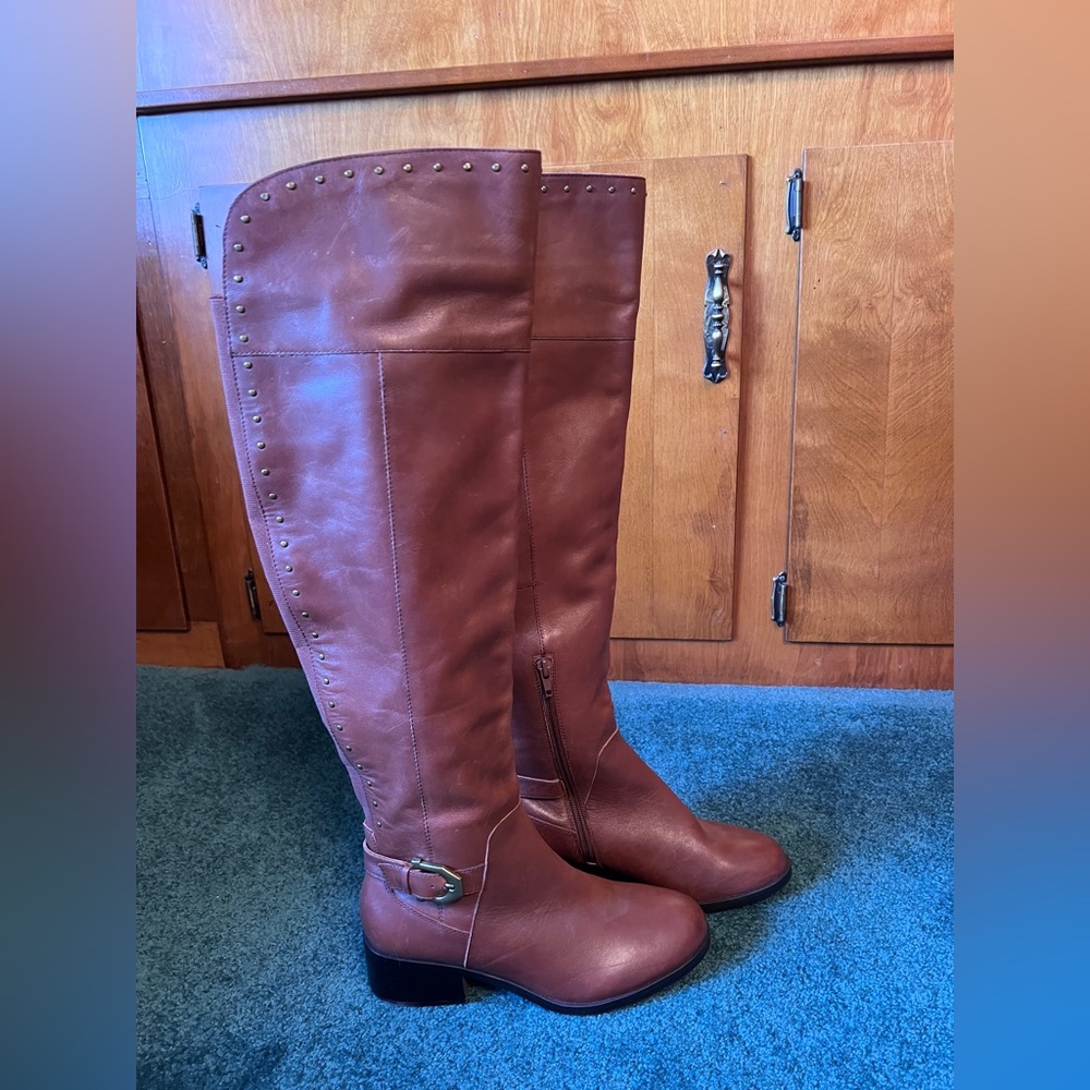 NEW PAIR OF GIBSON LATIMER OVER THE KNEE BOOT SIZE 7.5M